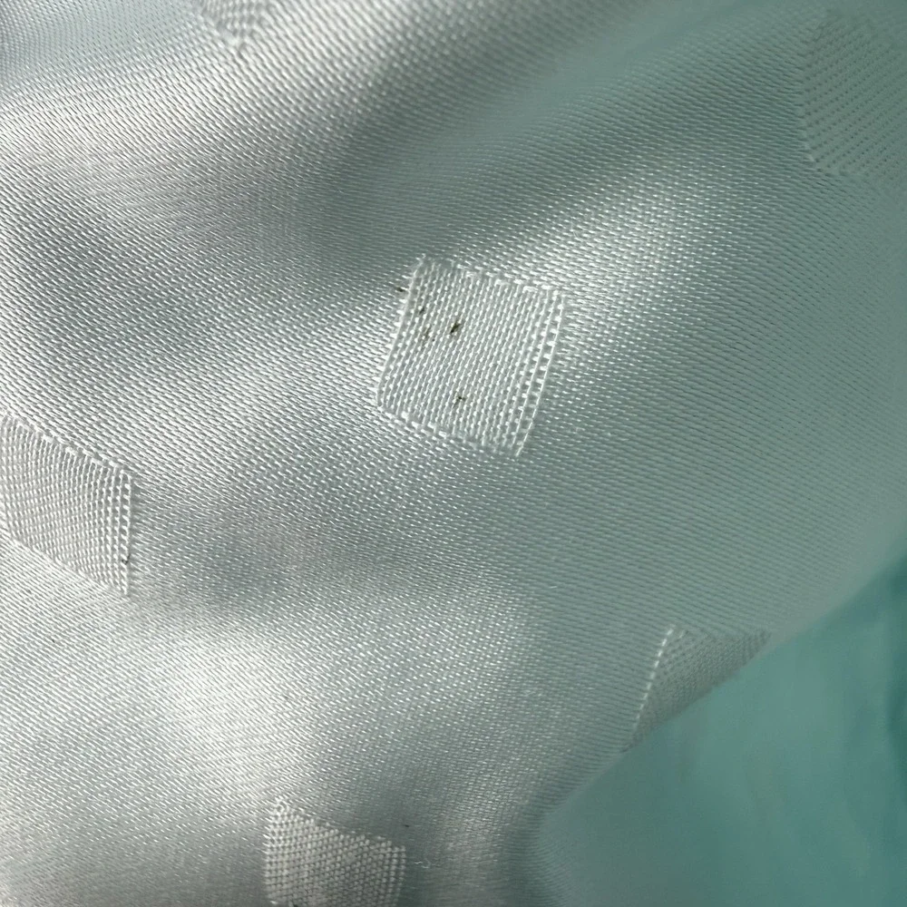 Vtg Lily of France Sz S Powder Blue Satin Lace Pajama Set 2-Piece‎ Sleepwear NWT